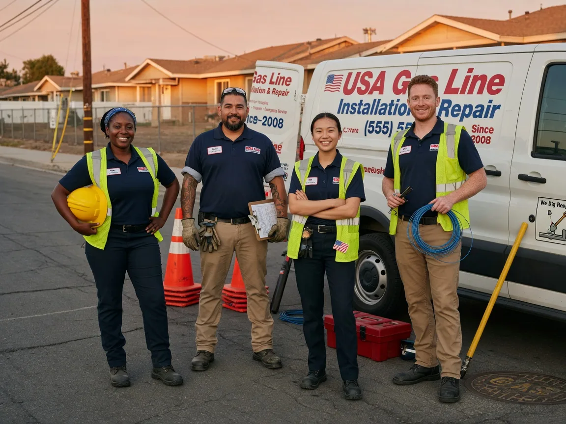 Gas Line Installation company in Lagrange, ME